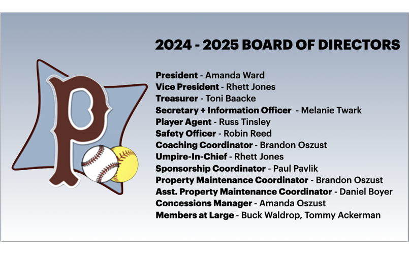 2024-2025 BOARD OF DIRECTORS